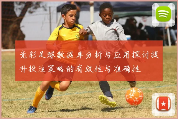 竞彩足球数据库分析与应用探讨提升投注策略的有效性与准确性